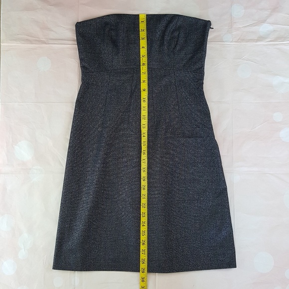 Theory Angora Blend Strapless Dress Sz 6 - Picture 3 of 8